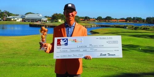 Landon Michelson Wins Inaugural 2021 Citrus Golf Trail Open